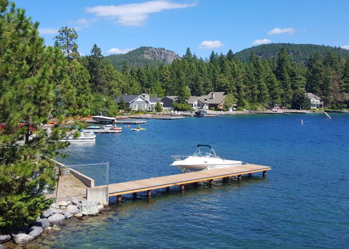 Beautiful Wooded Lake Bigfork Montana